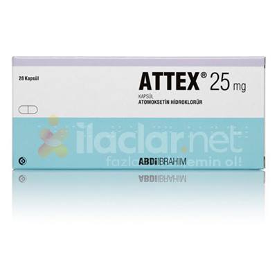 ATTEX 25 MG 28 KAPSUL