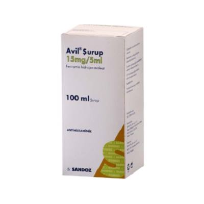 AVIL 15 MG / 5 ML SURUP (100 ML)
