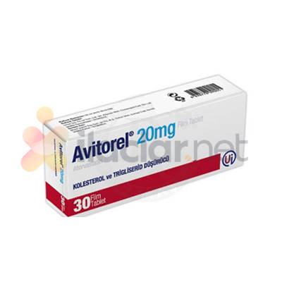 AVITOREL 20 MG 30 FILM TABLET