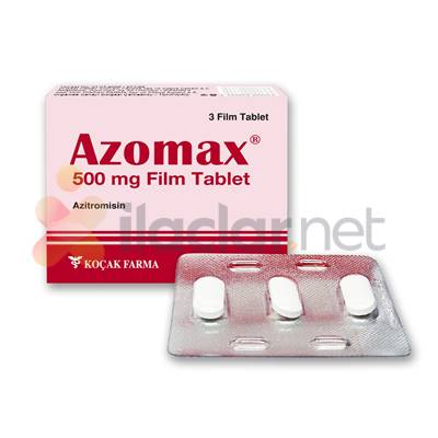 AZOMAX 500 MG 3 FILM TABLET
