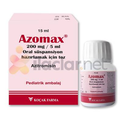 AZOMAX ORAL 5 ML 200 MG 15 ML TOZ