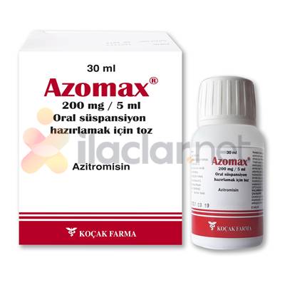 AZOMAX ORAL 5 ML 200 MG 30 ML TOZ