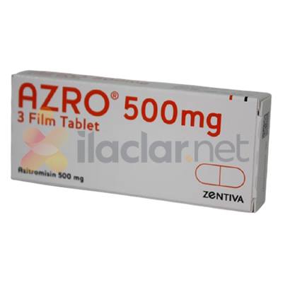AZRO 500 MG 3 TABLET