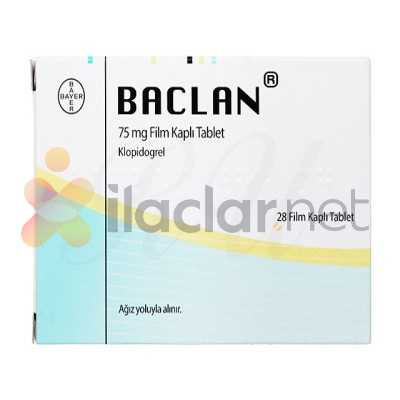 BACLAN 75 MG 28 FILM TABLET