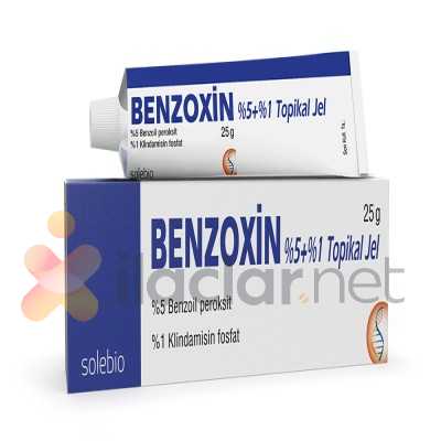 BENZOXIN %5 + % 1 TOPIKAL JEL