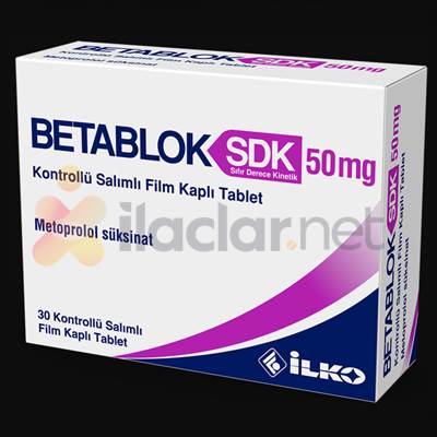 BETABLOK SDK 50 MG KONTROLLU SALIMLI 30 FILM TABLET