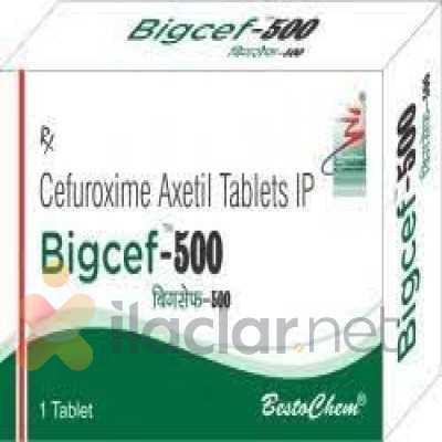 BIGCEF 500/125 MG 20 FILM KAPLI TABLET