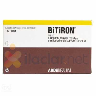 BITIRON 50 MCG/12.5 MCG TABLET