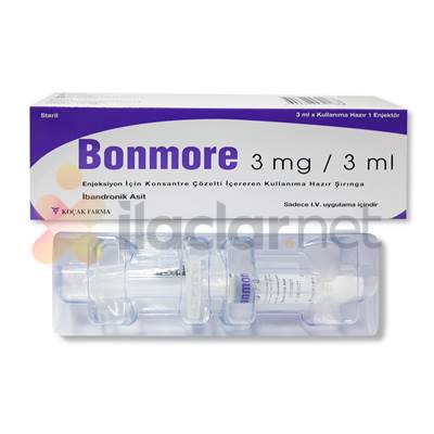 BONMORE 3 MG/3 ML ENJEKSIYON ICIN KONSANTRE COZELTI ICEREN KULLANIMA HAZIR SIRINGA