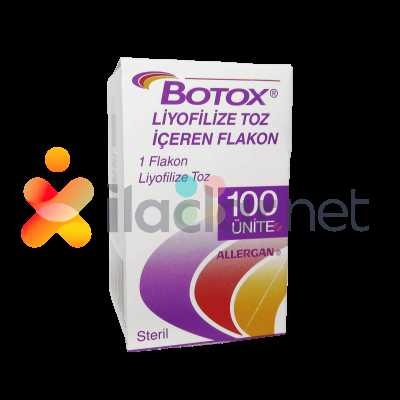 BOTOX LIYOFILIZE TOZ ICEREN 100 IU 1 FLAKON