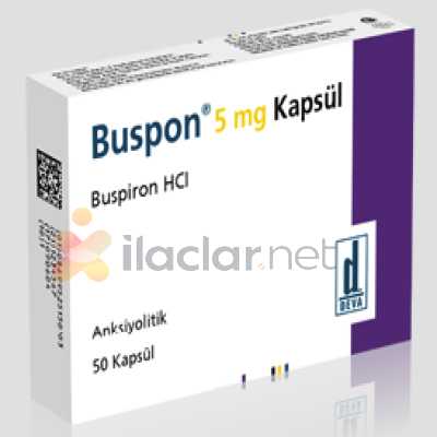 BUSPON 5 MG 50 KAPSUL