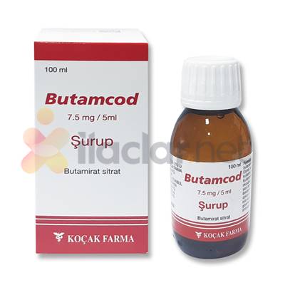 BUTAMCOD 7,5 MG / 5 ML SURUP 100 ML