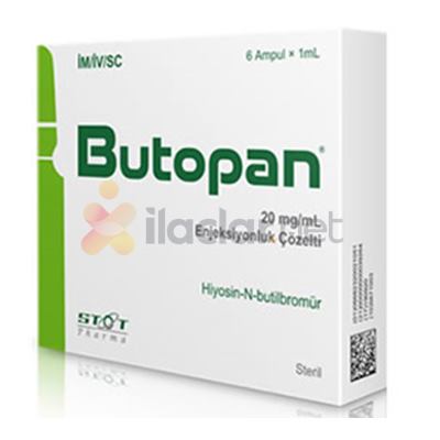 BUTOPAN 20 mg/ ml enjektabl çöz. içeren 6 ampül { Stot Pharma }