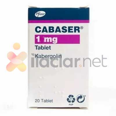 CABASER 1 MG 20 TABLET