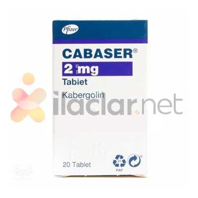 CABASER 2 MG 20 TABLET