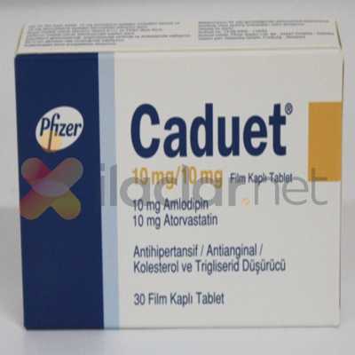 CADUET 10MG/10MG 30 FILM TABLET