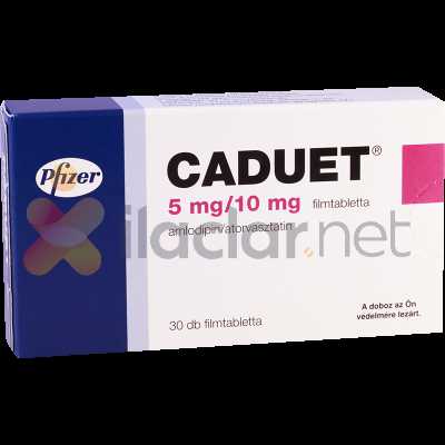 CADUET 5MG/10MG 30 FILM TABLET