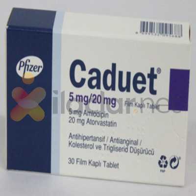 CADUET 5MG/20MG 30 FILM TABLET