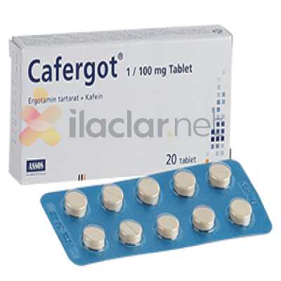 CAFERGOT 1 MG 20 TABLET