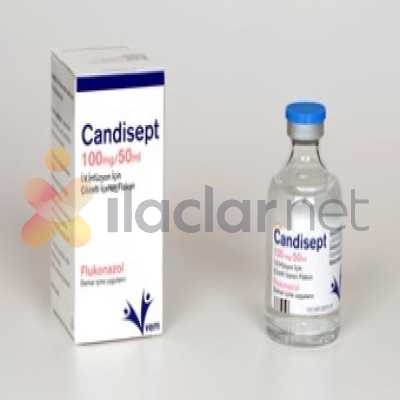 CANDISEPT 100MG/50 ML IV INFUZYON ICIN COZELTI ICEREN 1 FLAKON