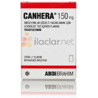 CANHERA 150 MG TEK DOZLU LIYOFILIZE TOZ ICEREN FLAKON