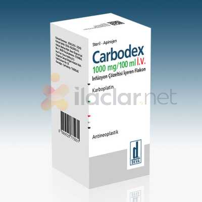 CARBODEX 1000 MG/100 ML IV INF. COZ. ICEREN FLAKON