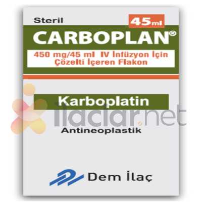 CARBOPLATIN DBL ENJ. SOL. 150 MG/15 ML 1 FLAKON