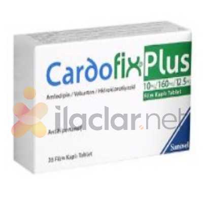 CARDOFIX PLUS 10/160/12,5 MG 28 FILM KAPLI TABLET