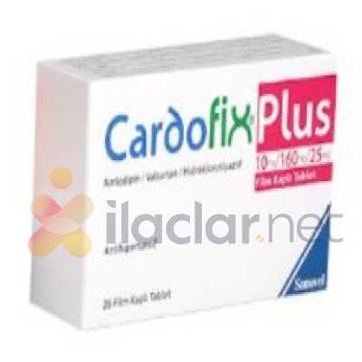 CARDOFIX PLUS 10/160/25 MG 28 FILM KAPLI TABLET