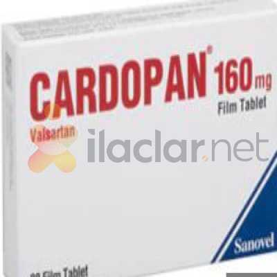 CARDOPAN 160 MG 28 FILM TABLET