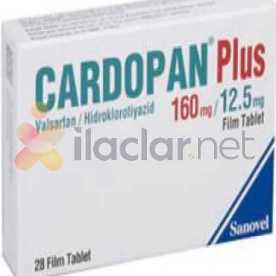CARDOPAN PLUS 160 /12,5 MG 28 FILM TABLET