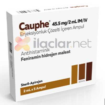 CAUPHE 45.5 MG/2 ML IM/IV ENJEKSIYONLUK COZELTI