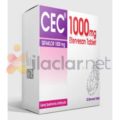 CEC 1000 MG 20 EFERVESAN TABLET