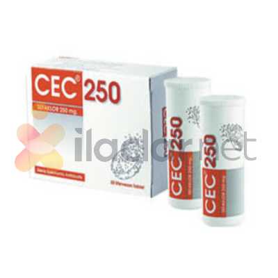 CEC 250 MG 20 EFERVESAN TABLET