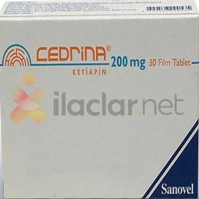 CEDRINA 200 MG 30 FILM TABLET