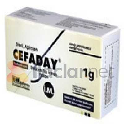 CEFADAY IM 1 GR 1 FLAKON