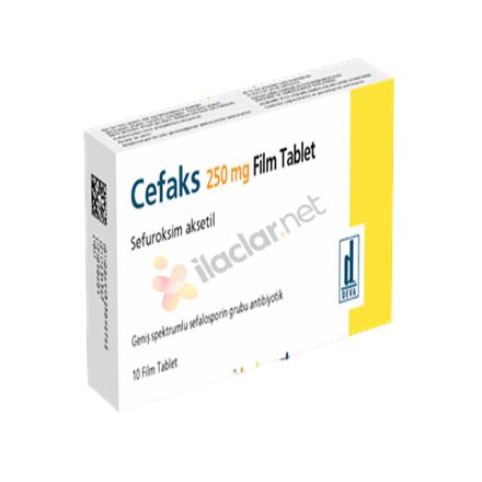 CEFAKS 250 mg 14 film tablet