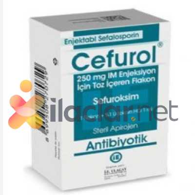 CEFUROL 250 MG IM ENJEKSIYONLUK COZELTI TOZU