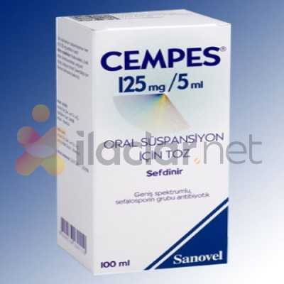 CEMPES 125 MG/5ML 100 ML ORAL SUSPANSIYON ICIN TOZ