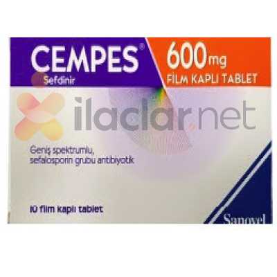 CEMPES 600 MG 10 FILM KAPLI TABLET