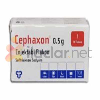 CEPHAXON IM 500 MG 1 FLAKON
