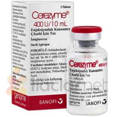 CEREZYME 400 U 1 FLAKON