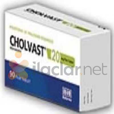 CHOLVAST 20 MG 90 FILM TABLET