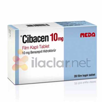 CIBACEN 10 MG FILM KAPLI TABLET (28 TABLET)