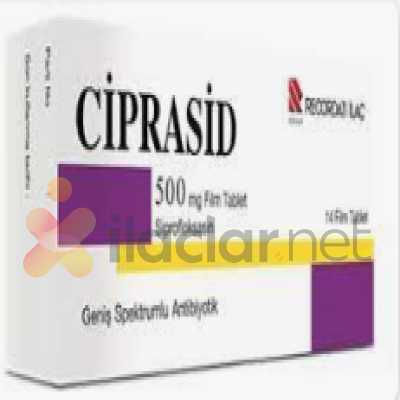 CIPRASID 500 MG 14 FILM TABLET