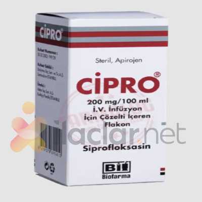 CIPRO IV 200 MG 1 FLAKON