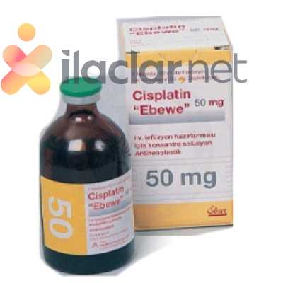 CISPLATIN EBEWE 100 MG/100ML IV INF. ICIN KONSANTRE COZ. ICEREN 1 FLAKON