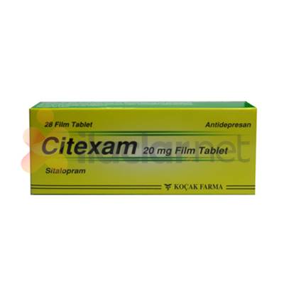 CITEXAM 20 MG 28 FILM TABLET