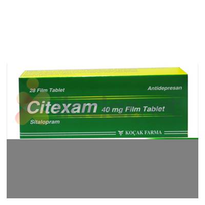 CITEXAM 40 MG 28 FILM TABLET