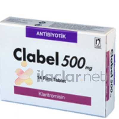 CLABEL 500 MG 14 FILM TABLET